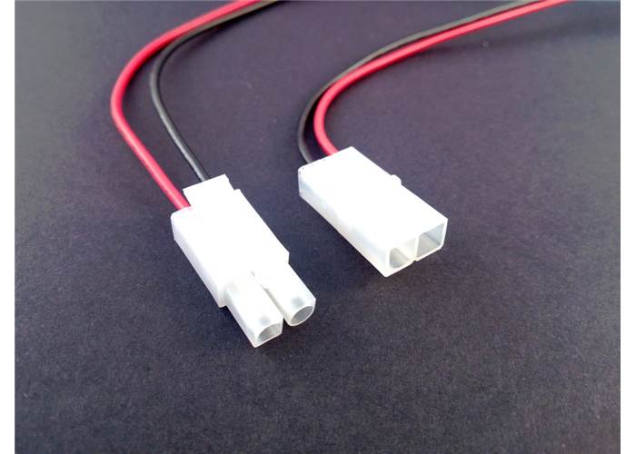 Vuniversum® 6 Pairs Mini Tamiya Connector Set – Female With 20cm 18AWG Wire For RC Lipo Batteries